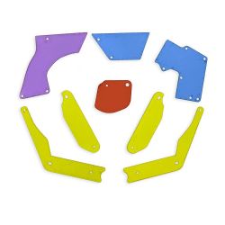 Foo Fighters Premium & LE Multi-Colored PETG Plastic Protector Set